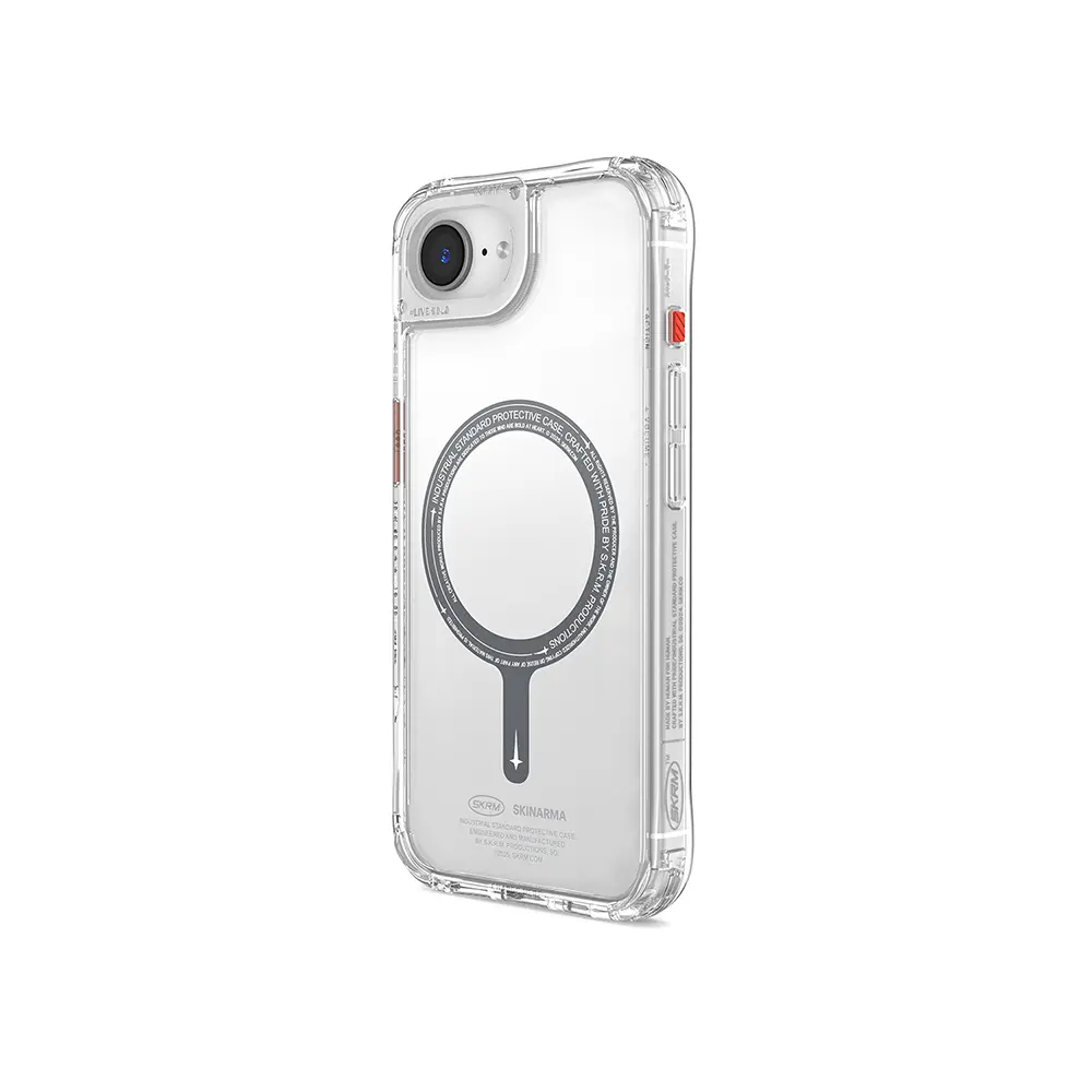 iPhone 16e MagSafe Uyumlu Şeffaf Kılıf - Skinarma Saido