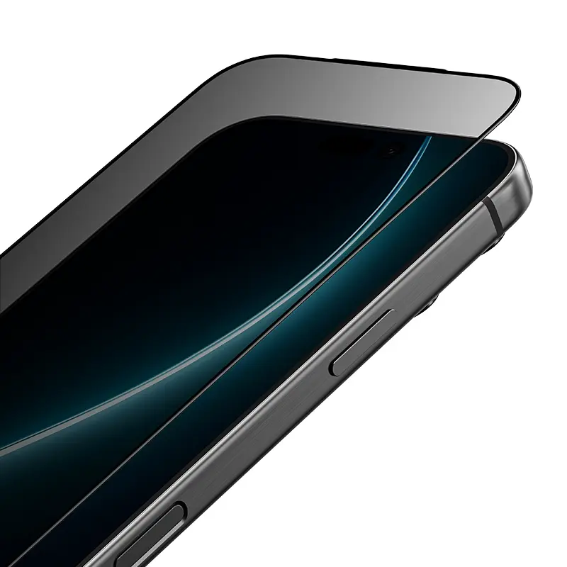 iPhone 17 Air Gizlilik Ekran Koruyucu, 0.3 mm Temperli Cam - Benks Ultra Shield