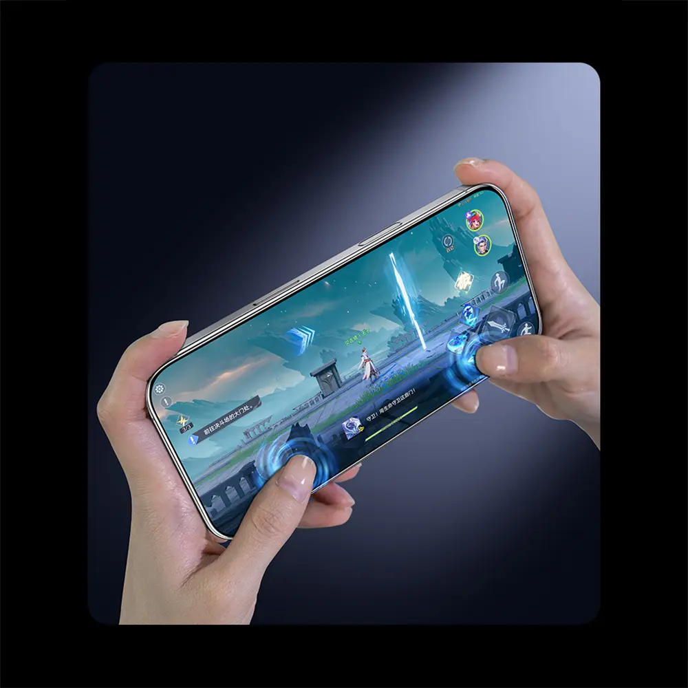 iPhone 17 Air Mat Oyun Ekran Koruyucu + Uygulama Aparatı - Benks JoyTouch