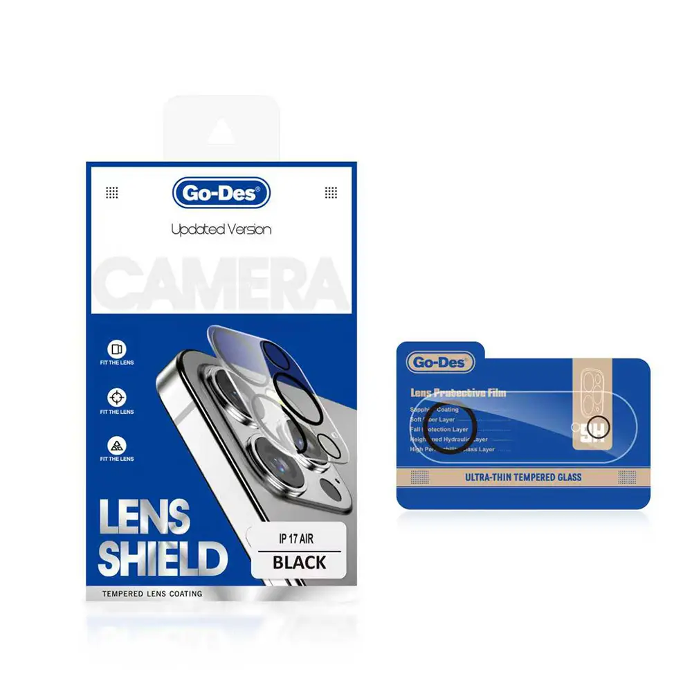 iPhone 17 Air Kamera Lens Koruyucu - Go Des Lens Shield CL-14