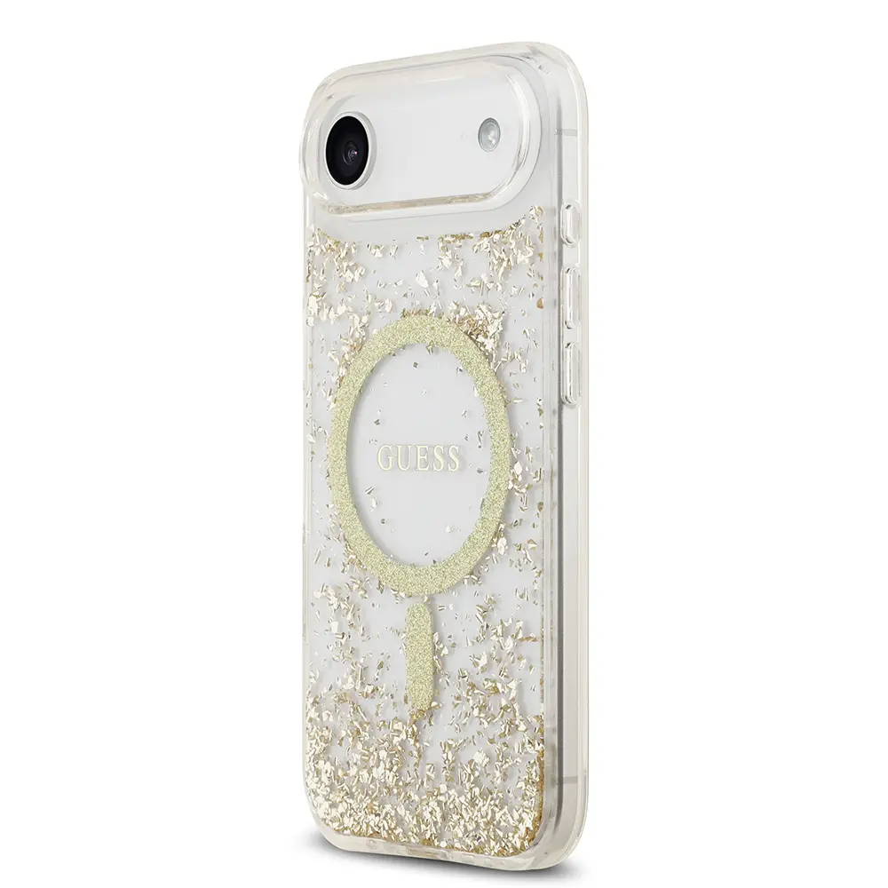 iPhone 17 Air MagSafe Uyumlu Şeffaf Kılıf - Guess Lisanslı