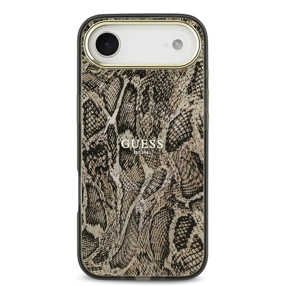 iPhone 17 Air MagSafe Uyumlu Python Desenli Kılıf - Guess
