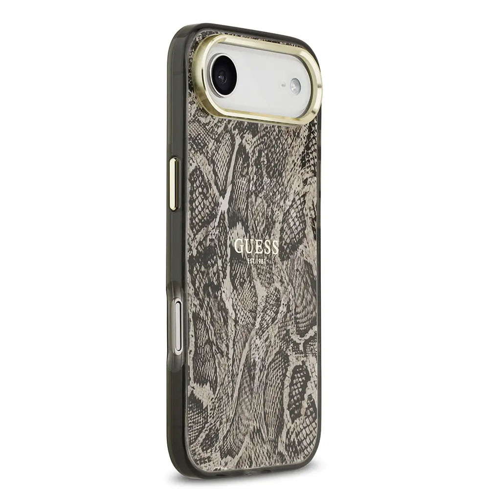 iPhone 17 Air MagSafe Uyumlu Python Desenli Kılıf - Guess