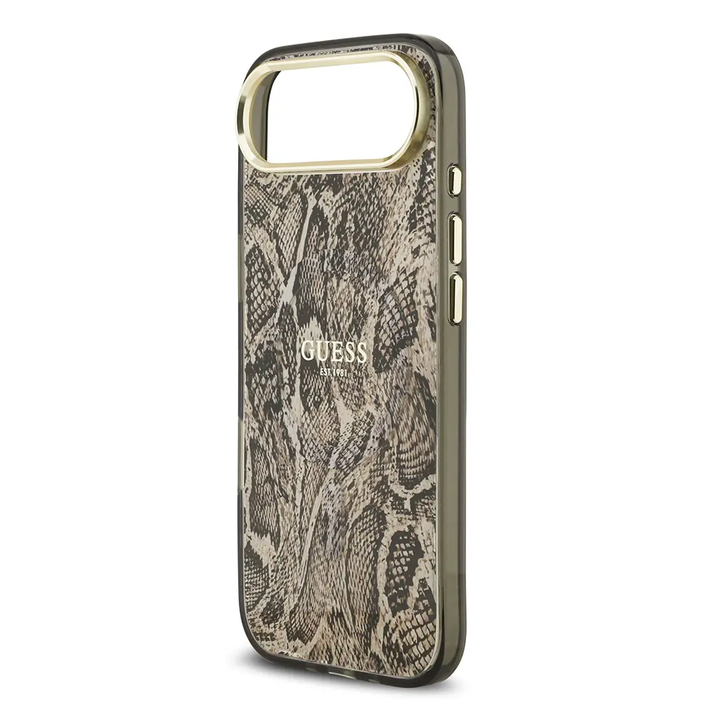iPhone 17 Air MagSafe Uyumlu Python Desenli Kılıf - Guess