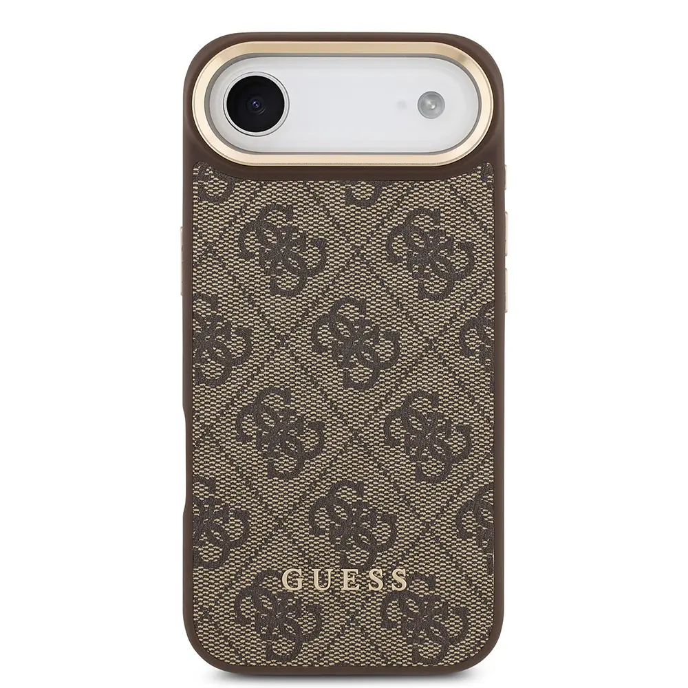 iPhone 17 Air MagSafe Uyumlu Kartlıklı Kılıf - Guess 4G Logo