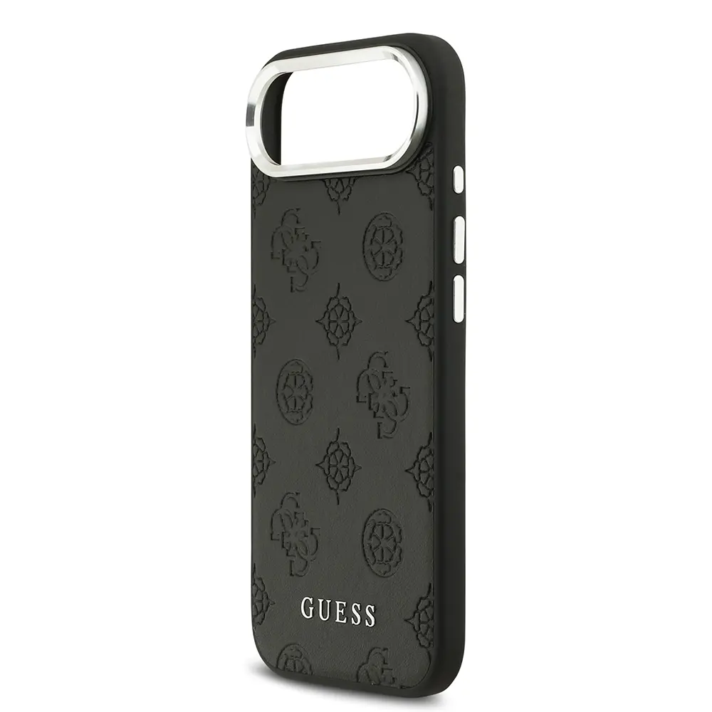 iPhone 17 Air MagSafe Uyumlu PU Deri Kılıf - Guess Peony