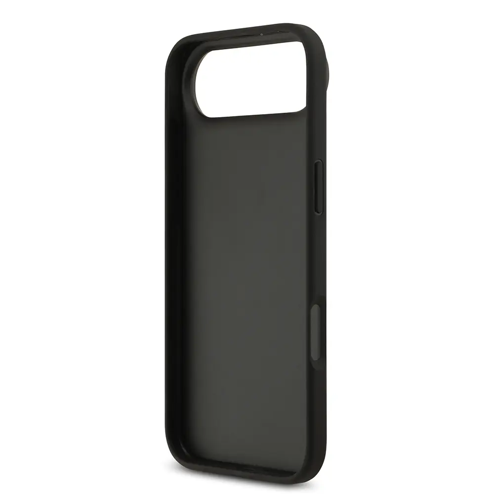 iPhone 17 Air PU Deri Kılıf - Guess 4G Desenli Üçgen Logolu