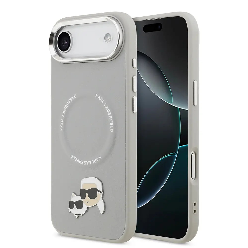iPhone 17 Air MagSafe Uyumlu PU Deri Kılıf - Karl Lagerfeld K&C