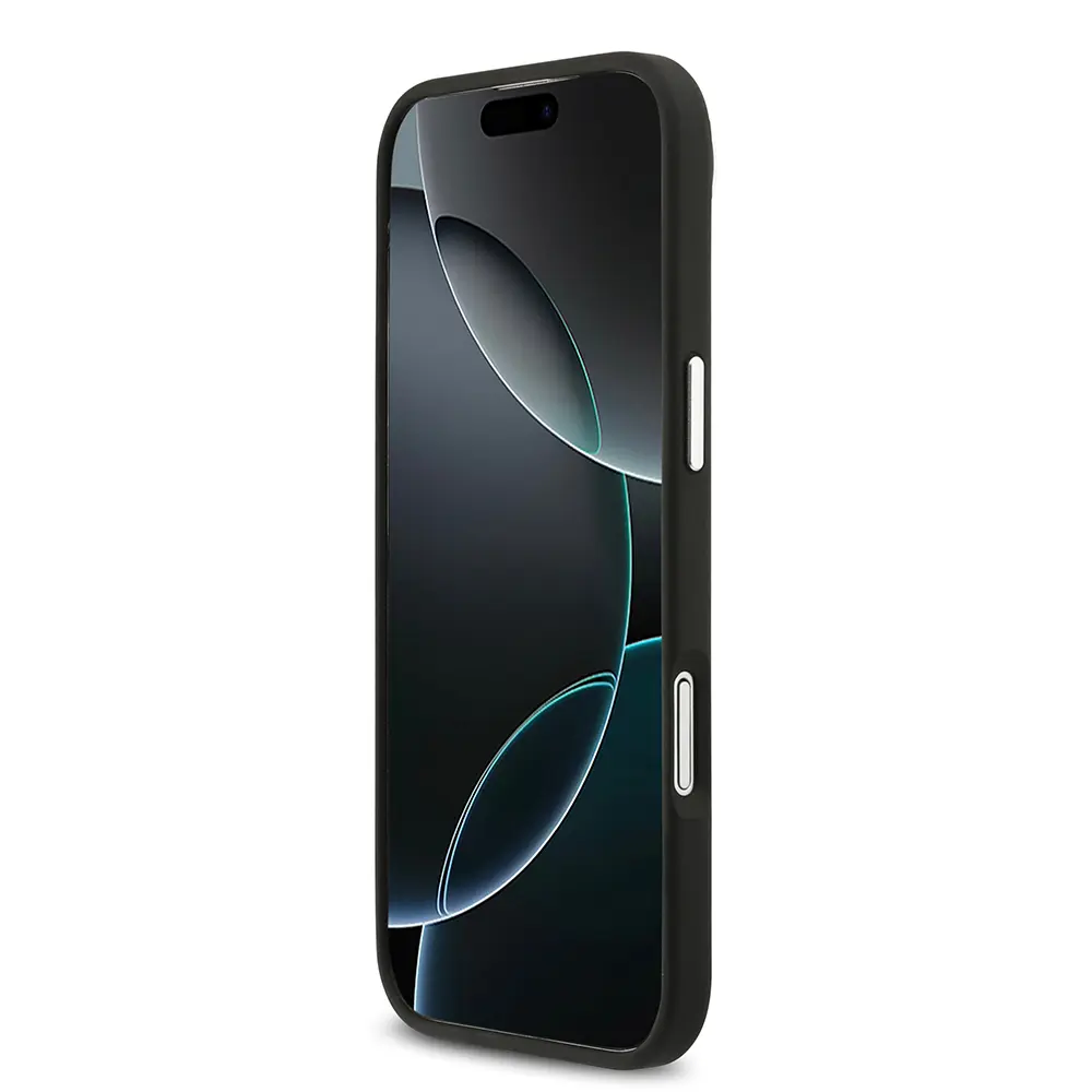 iPhone 17 Air Kılıf, Metal Logolu K&C Heads Pin Kapak - Karl Lagerfeld