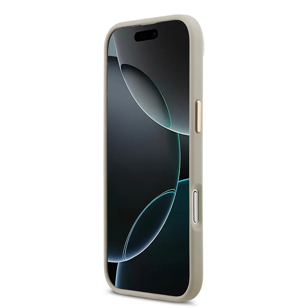 iPhone 17 Air MagSafe Uyumlu PU Deri Kılıf - Lacoste Champs Elysees
