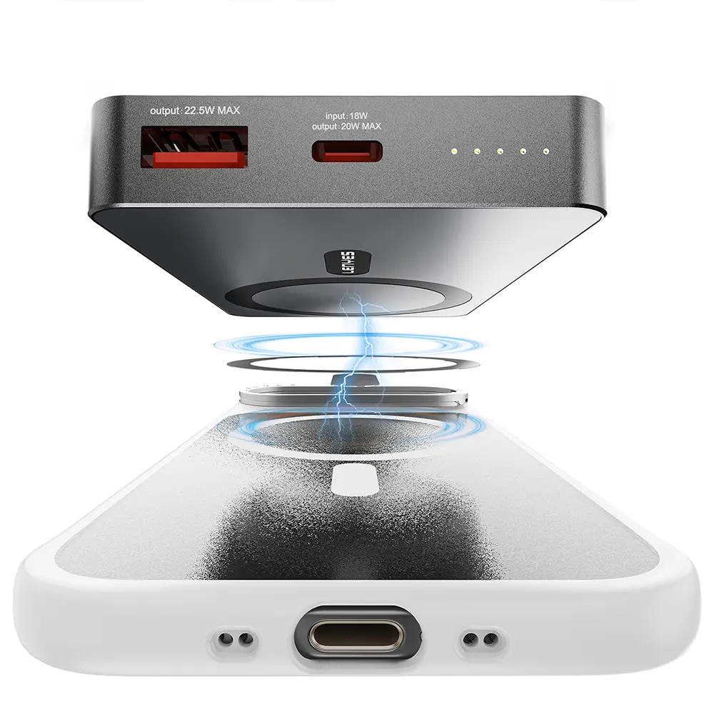 iPhone 17 Air MagSafe Uyumlu Metal Kamera Standlı Kılıf - Lenyes CK226