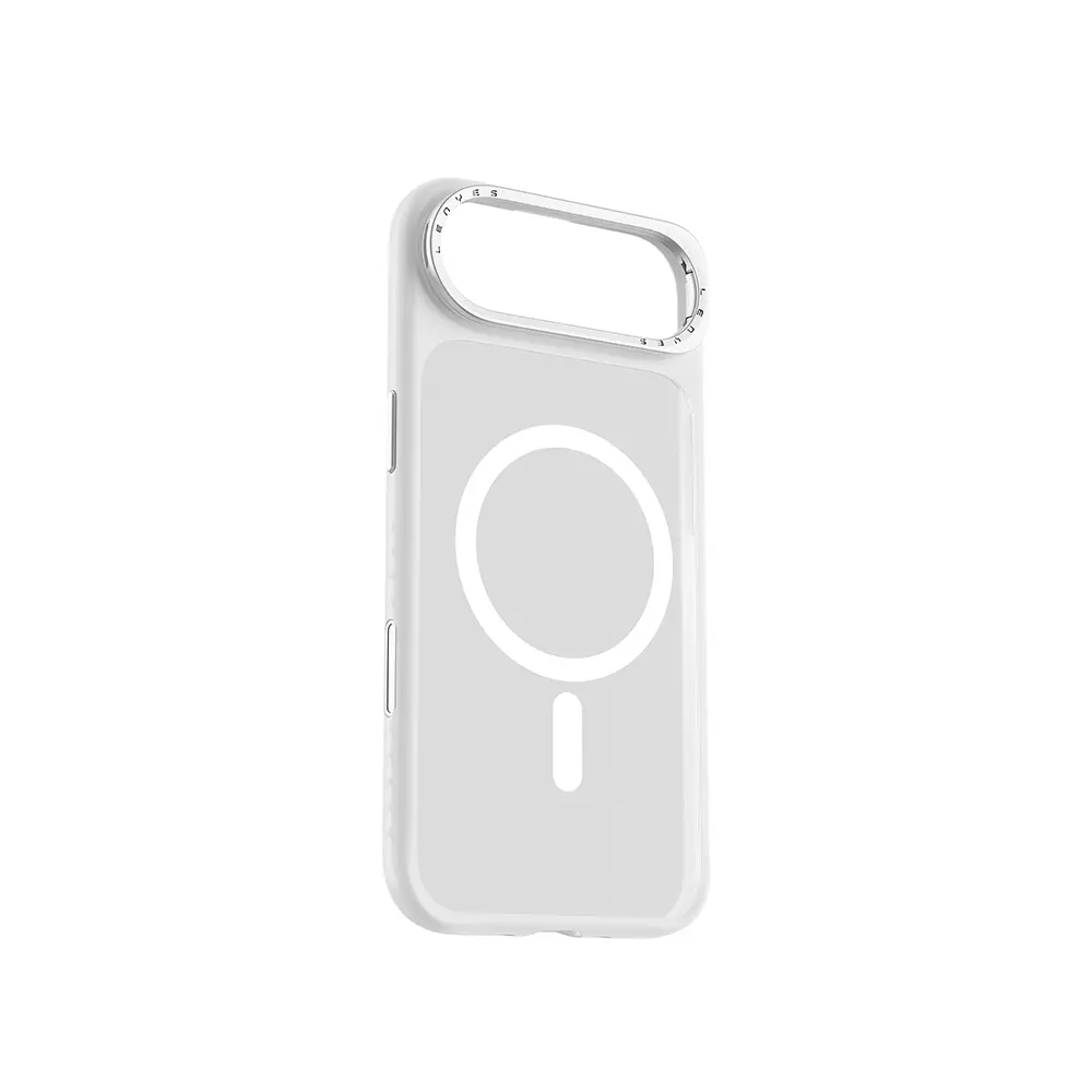 iPhone 17 Air MagSafe Uyumlu Metal Kamera Standlı Kılıf - Lenyes CK226