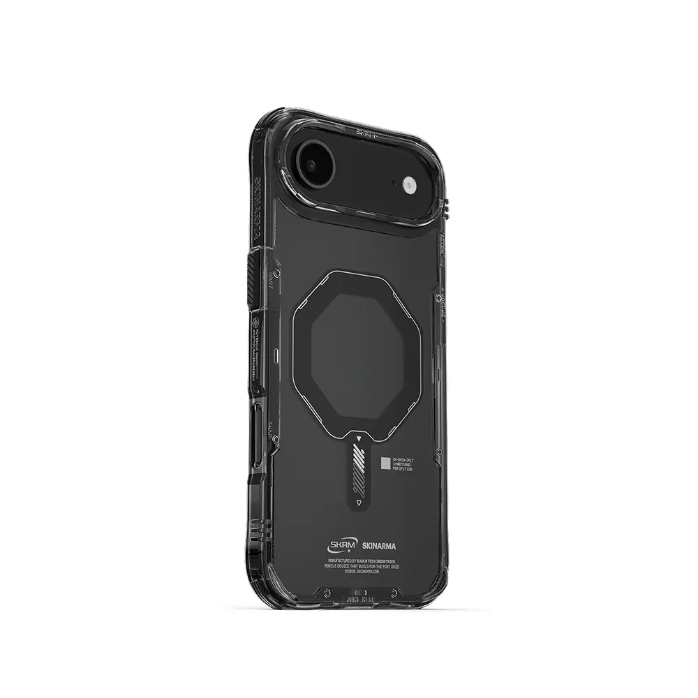 iPhone 17 Air MagSafe Uyumlu Şeffaf Kılıf - Skinarma Saido Mag-Charge