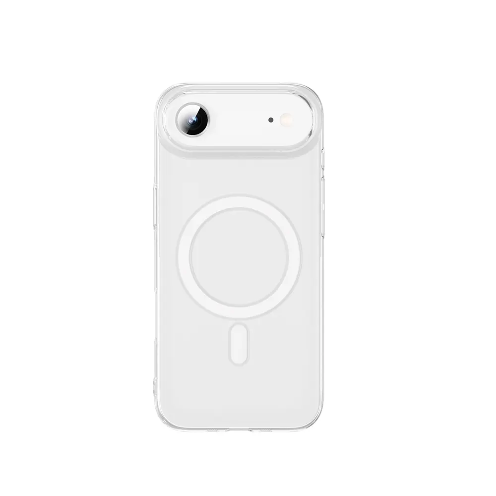 iPhone 17 Air MagSafe Uyumlu Şeffaf Sert PC Kılıf - Wiwu YXK-207 Invisible Pro