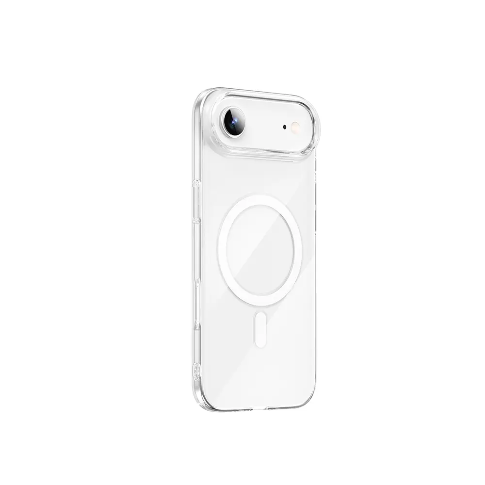 iPhone 17 Air MagSafe Uyumlu Şeffaf Sert PC Kılıf - Wiwu YXK-207 Invisible Pro