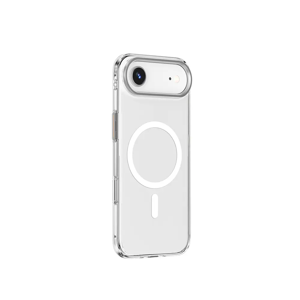 iPhone 17 Air MagSafe Uyumlu Şeffaf Sert PC Kılıf - Wiwu YXK-208 Invisible