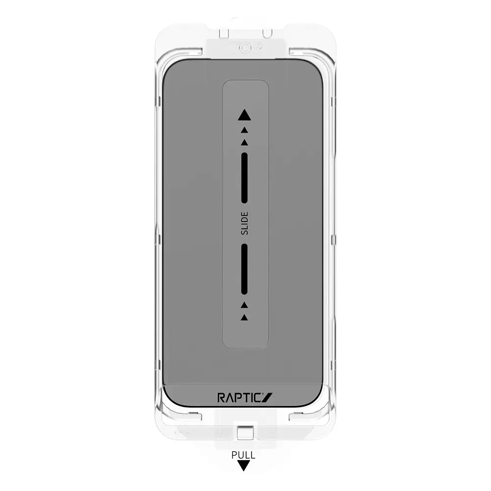 iPhone 17 Air Hayalet Ekran Koruyucu, 2 Adet ve Uygulama Aparatlı - Raptic Air Glass 2.5D