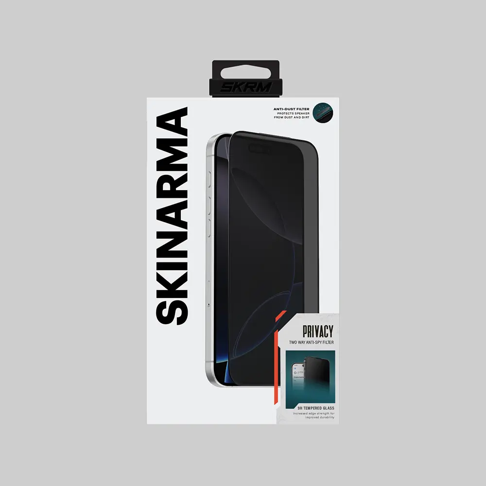 iPhone 17 Air 0.33mm Antidust Gizlilik Camı Ekran Koruyucu - Skinarma