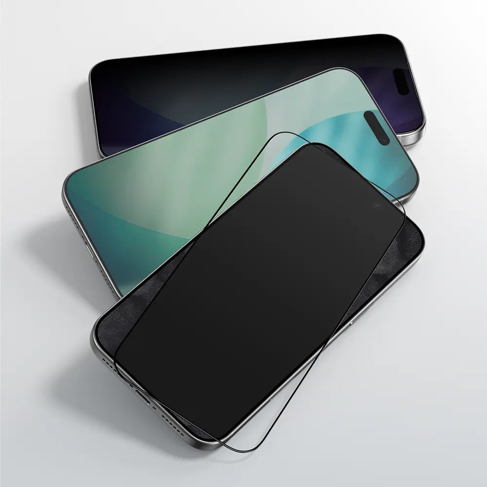 iPhone 17 Parmak İzi Bırakmayan Temperli Cam Ekran Koruyucu - Amazingthing Radix