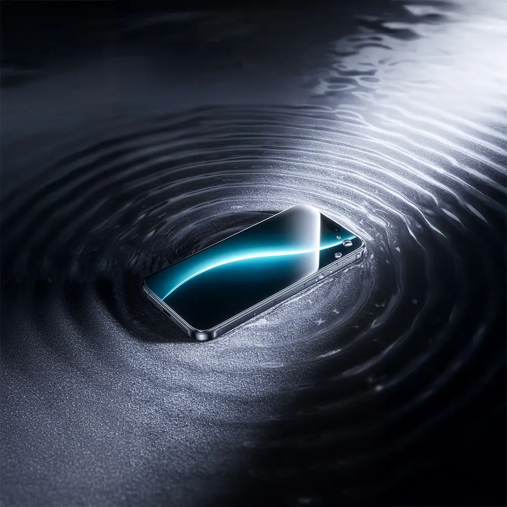 iPhone 17 Hayalet Ekran Temperli Cam Ekran Koruyucu - Benks Glass Warrior Privacy