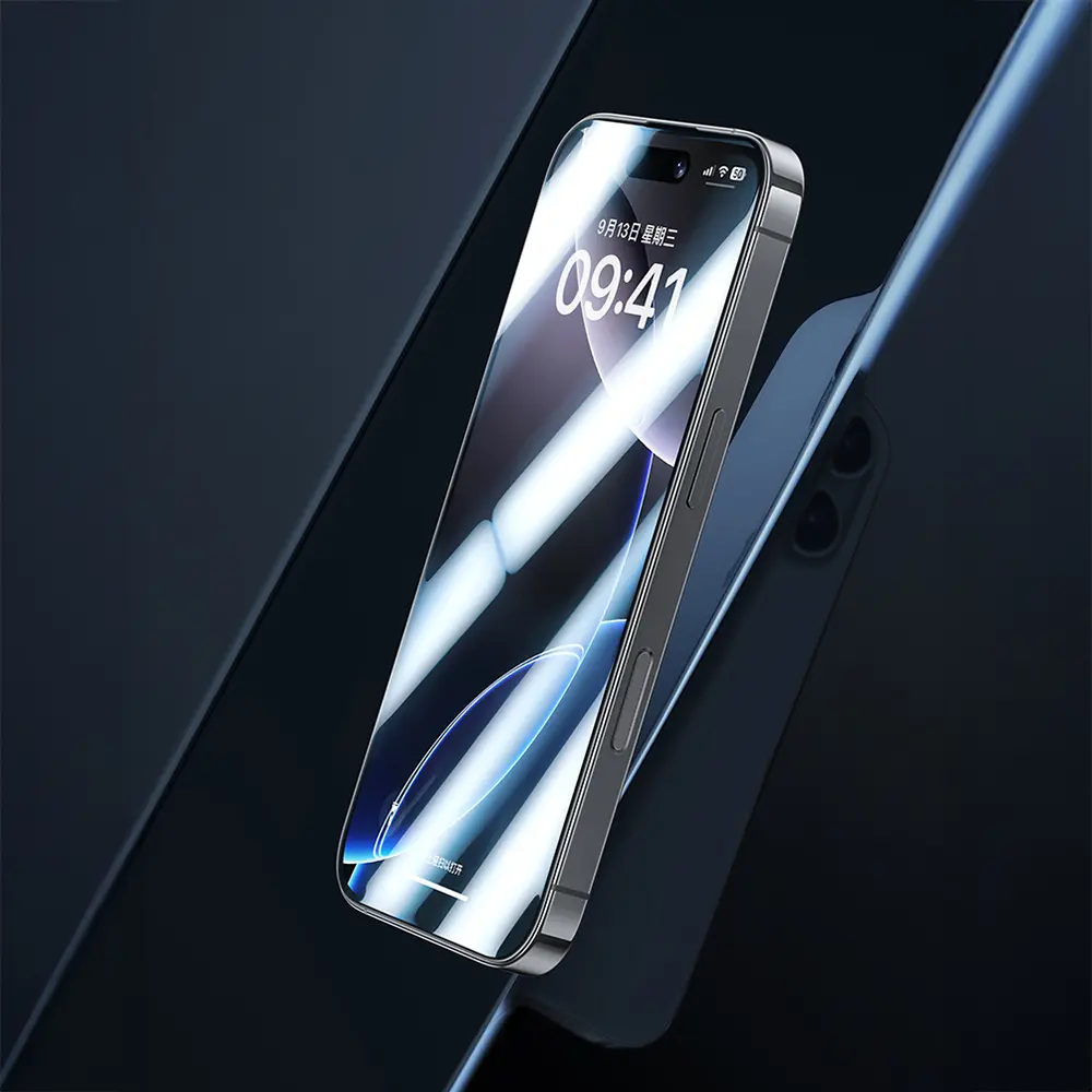 iPhone 17 Mat Oyun Ekran Koruyucu + Uygulama Aparatı - Benks JoyTouch