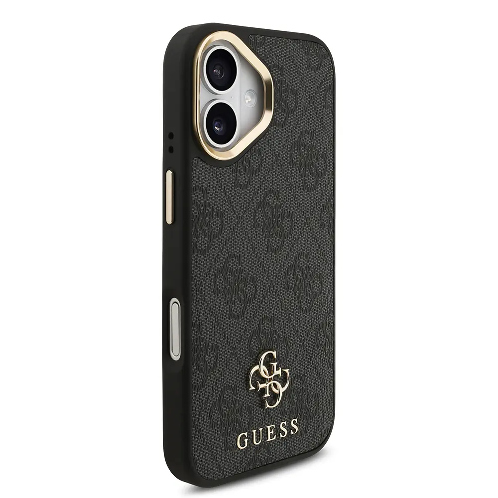 iPhone 17 Guess Lisanslı 4G Logolu Kılıf + Ekran ve Lens Koruyucu Set