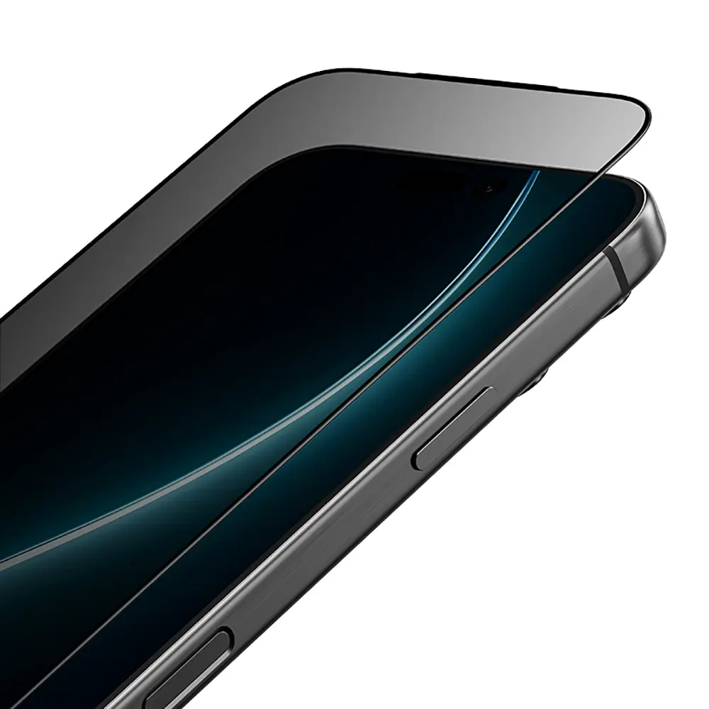 Apple iPhone 17 Hidrofobik Ve Oleofobik Özellikli Benks 0.3mm Privacy Air Shield Ekran Koruyucu 10'lu Paket