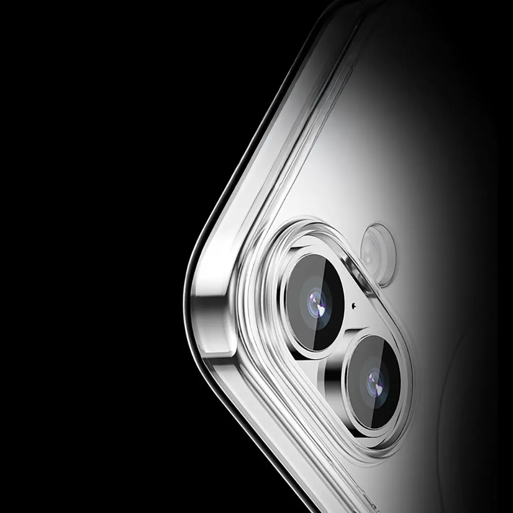 iPhone 17 MagSafe Uyumlu Şeffaf Sert PC Kılıf - Wlons Pita