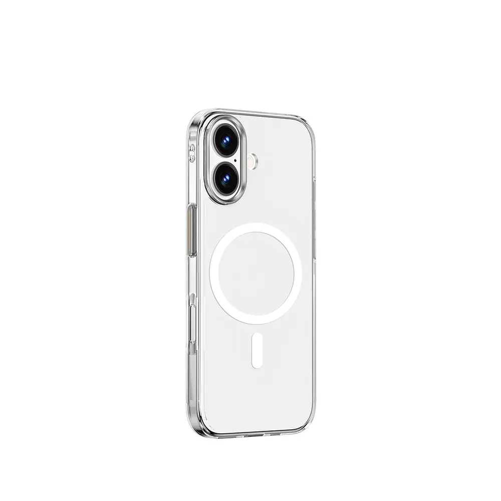 iPhone 17 MagSafe Uyumlu Şeffaf Sert PC Kılıf - Wiwu YXK-208 Invisible