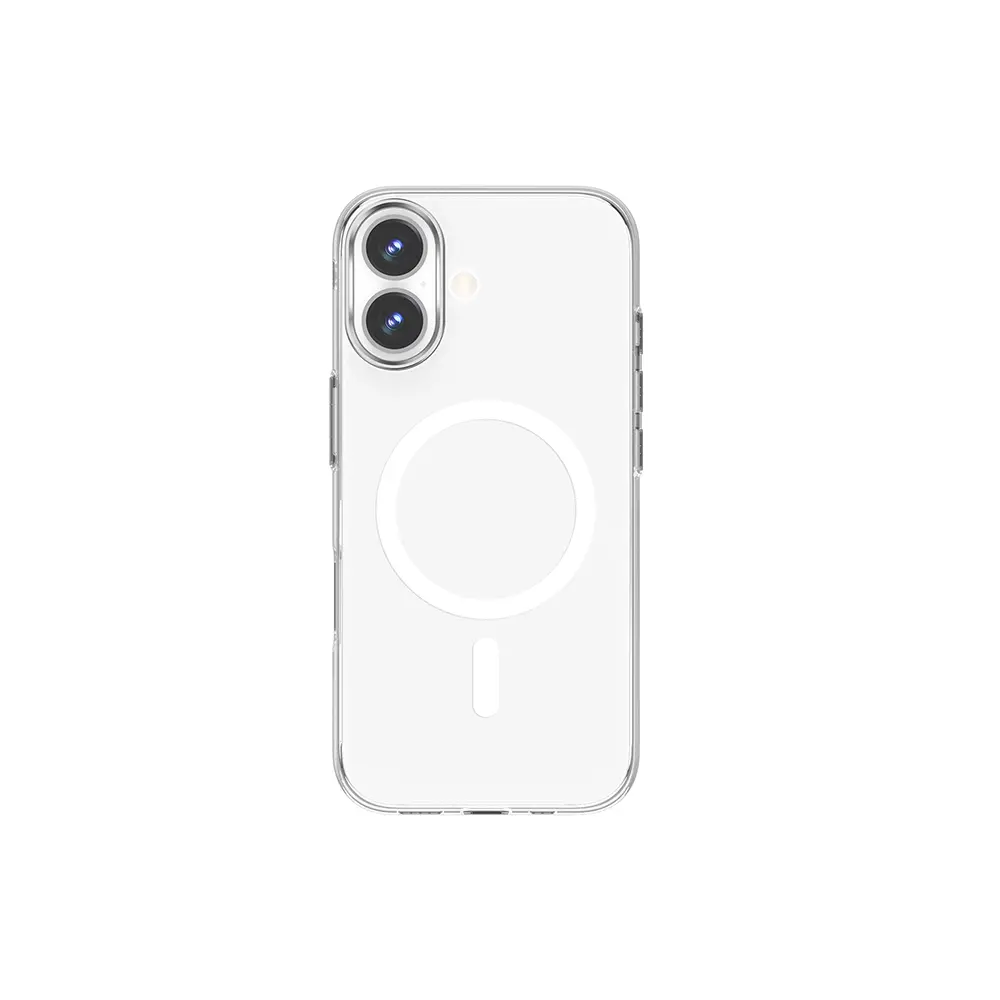 iPhone 17 MagSafe Uyumlu Şeffaf Sert PC Kılıf - Wiwu YXK-208 Invisible