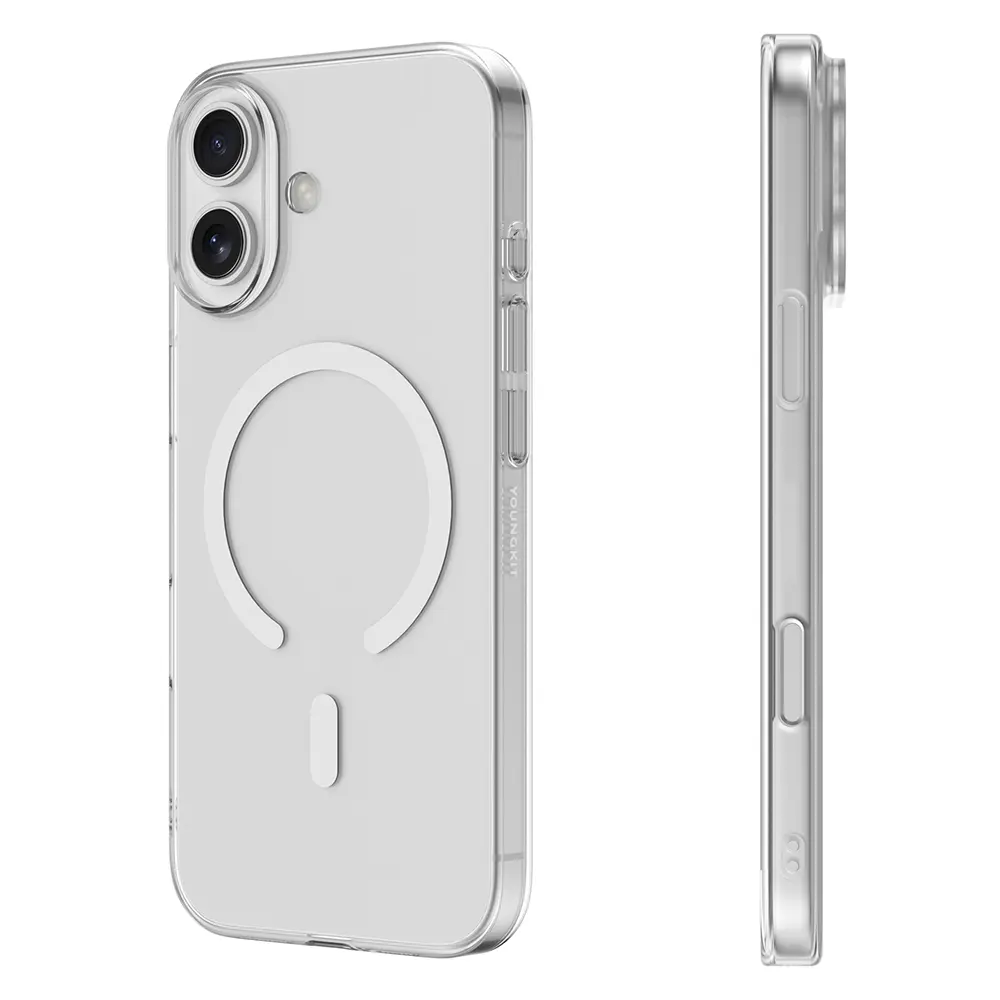iPhone 17 MagSafe Uyumlu Şeffaf Kılıf - Youngkit High Definition