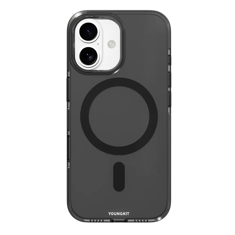 iPhone 17 MagSafe Uyumlu Şeffaf Kılıf - Youngkit Crystal Shield