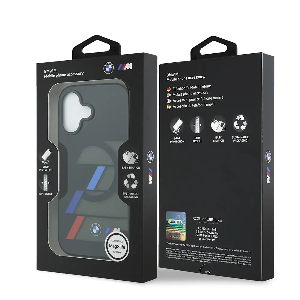 iPhone 17 MagSafe Uyumlu IML Baskılı Kılıf - BMW M Dizayn