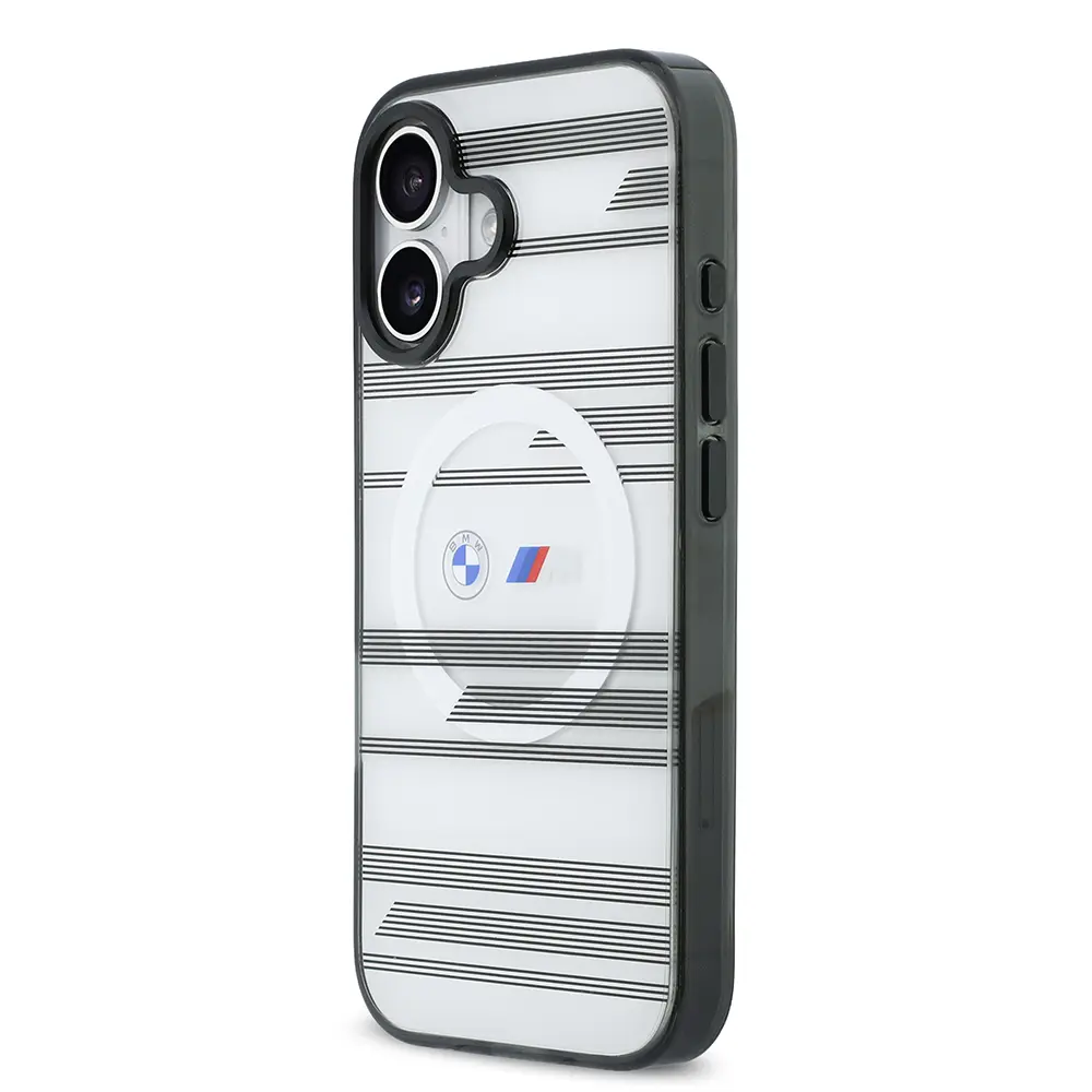 iPhone 17 MagSafe Uyumlu Metal Kamera Butonlu Kılıf - BMW M Dizayn