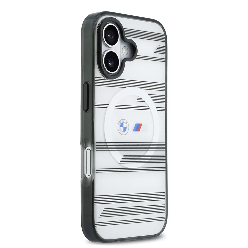 iPhone 17 MagSafe Uyumlu Metal Kamera Butonlu Kılıf - BMW M Dizayn