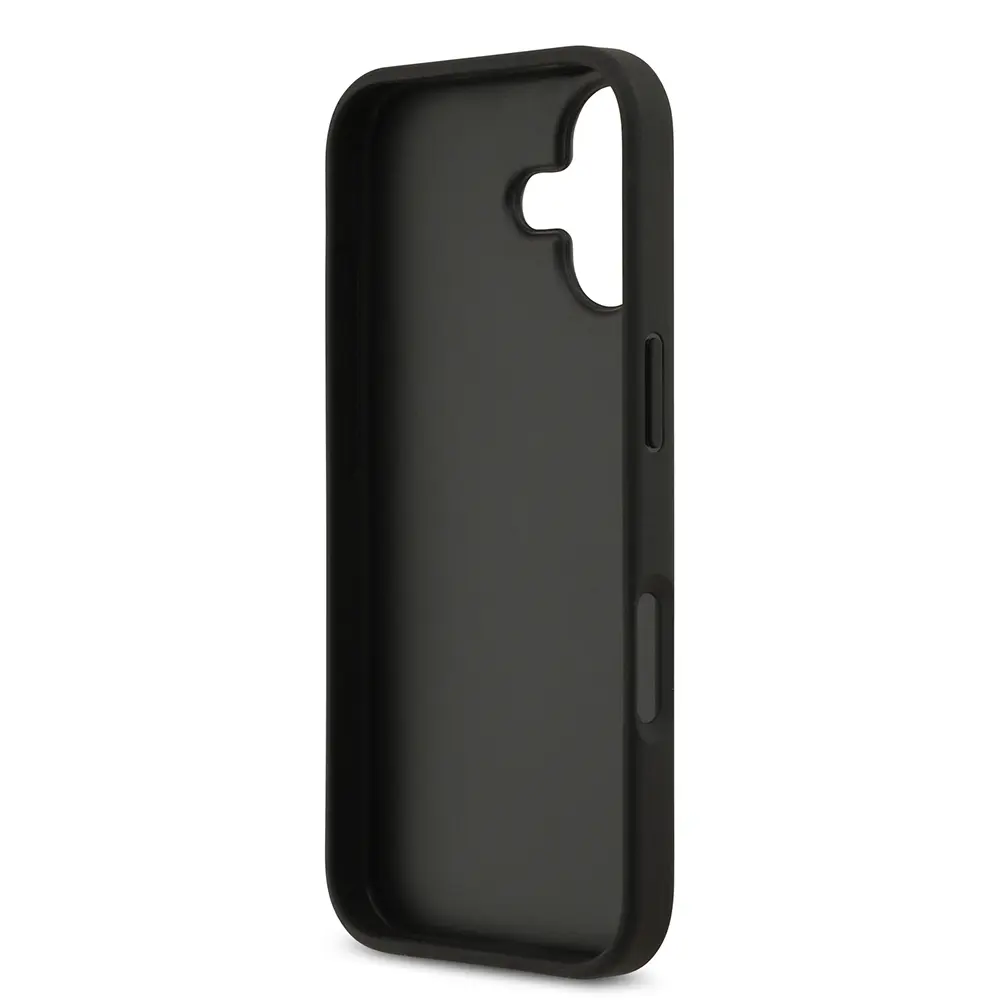 iPhone 17 PU Deri 4G Desenli Üçgen Logolu Kılıf - Guess