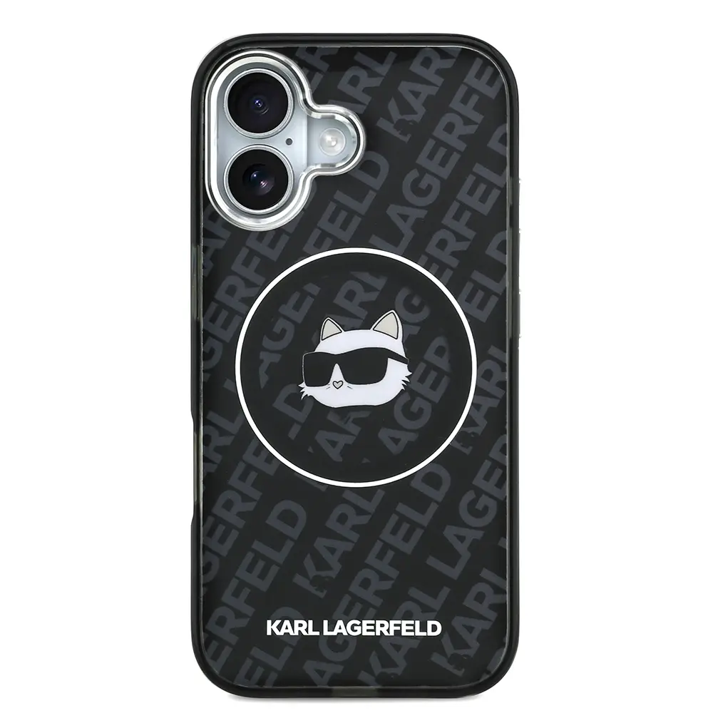 iPhone 17 Kılıf, Lisanslı IML Baskılı Choupette Heads Kapak - Karl Lagerfeld