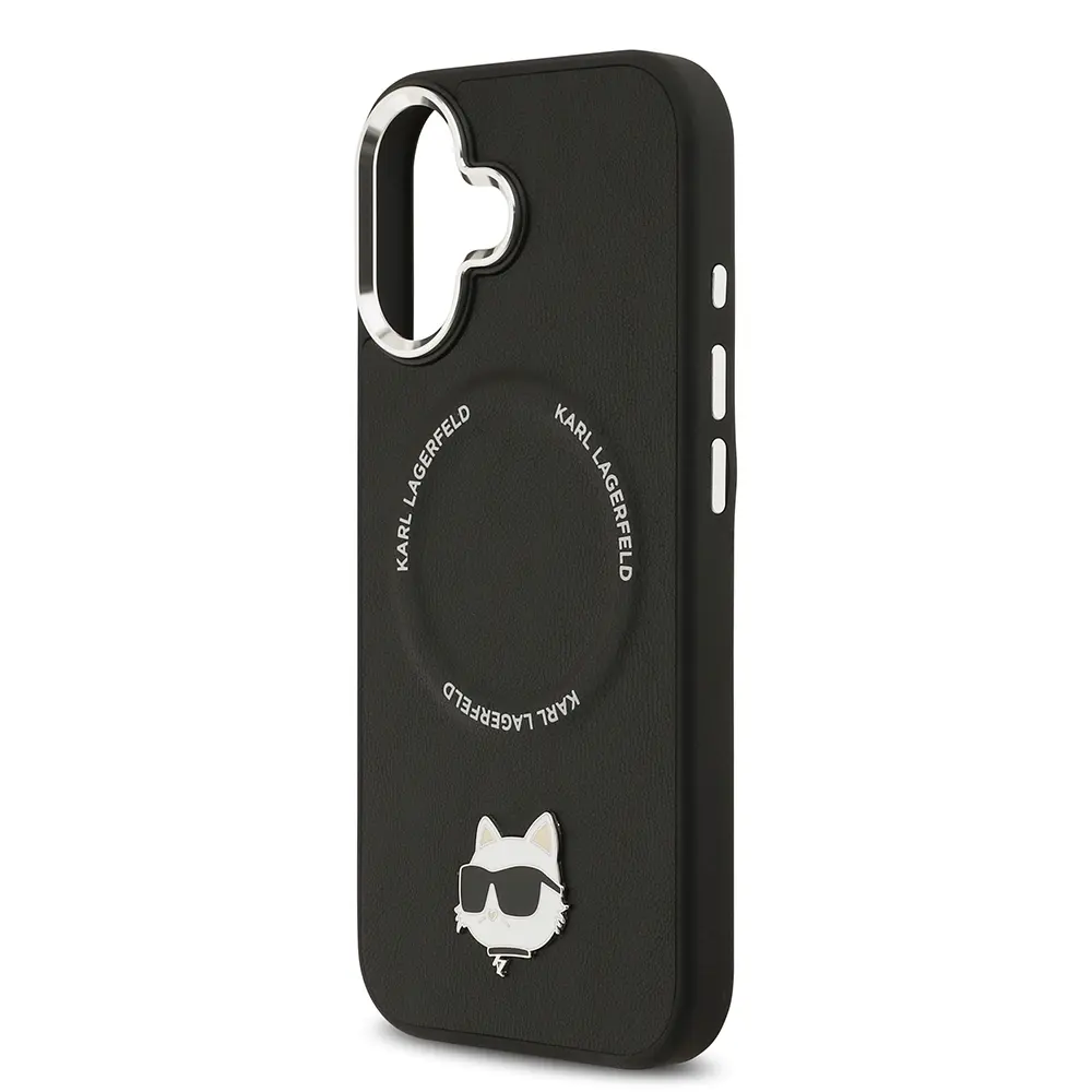 iPhone 17 MagSafe Uyumlu Choupette PU Deri Kılıf - Karl Lagerfeld