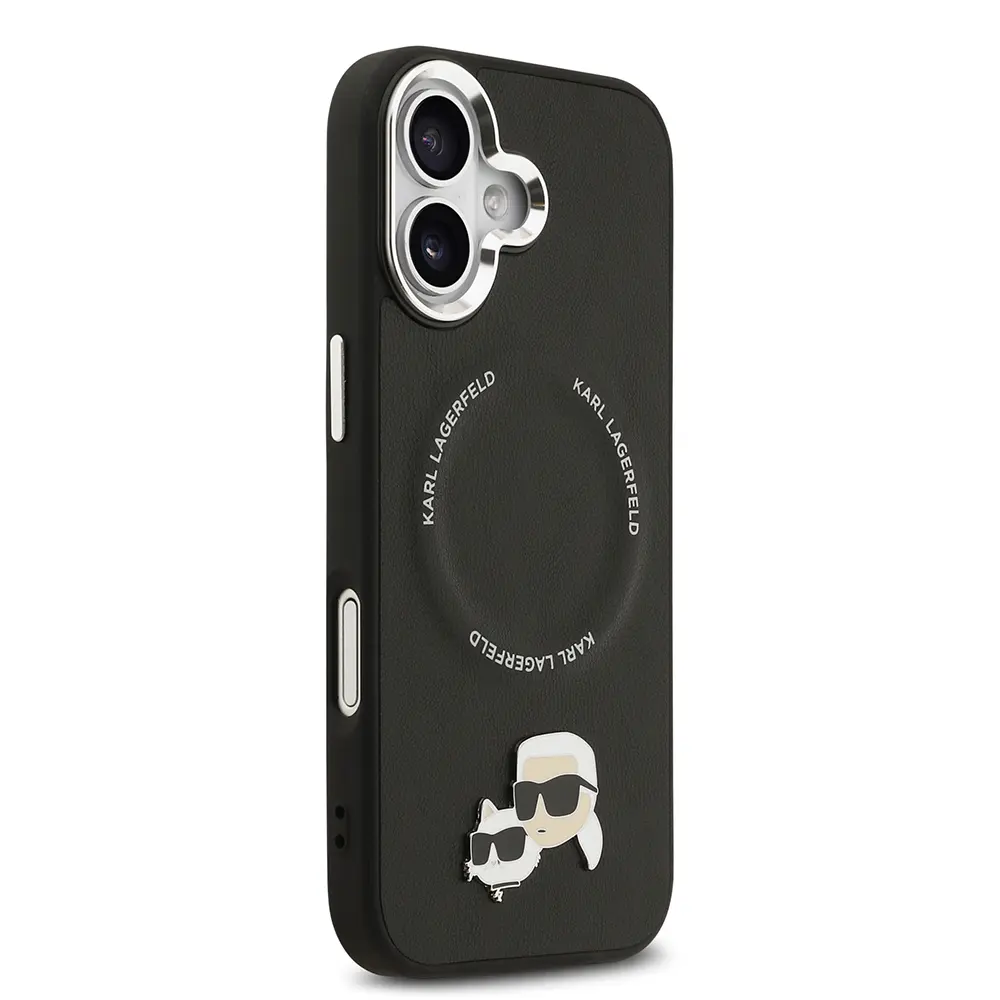 iPhone 17 MagSafe Uyumlu PU Deri Kılıf - Karl Lagerfeld K&C