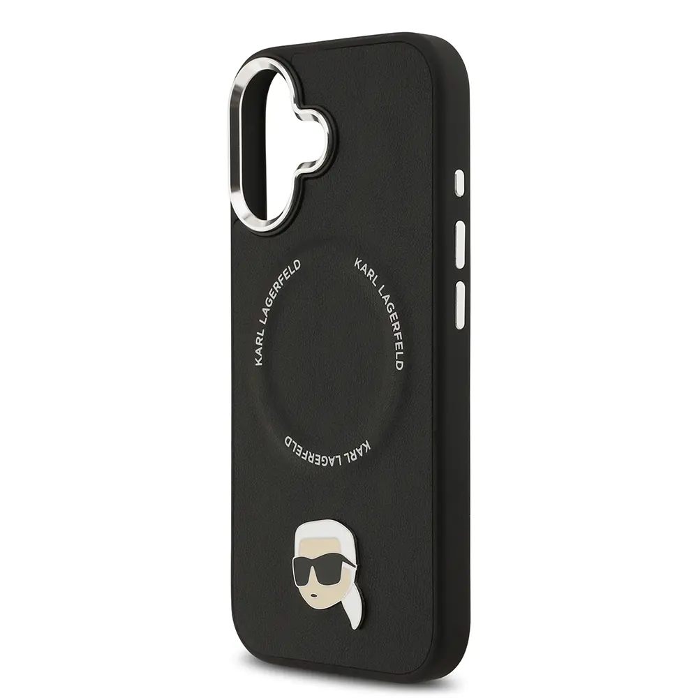iPhone 17 MagSafe Uyumlu PU Deri Kılıf - Karl Lagerfeld