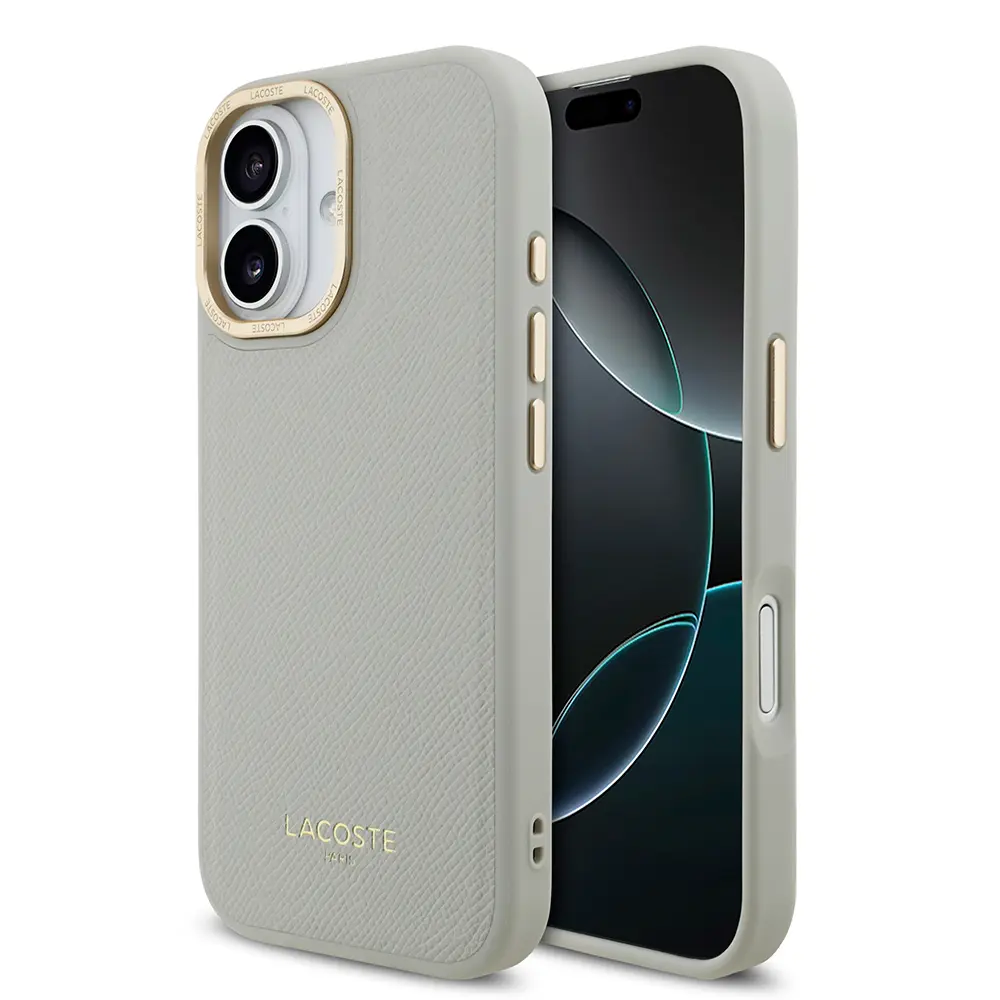 iPhone 17 MagSafe Uyumlu PU Deri Kılıf - Lacoste Champs Elysees