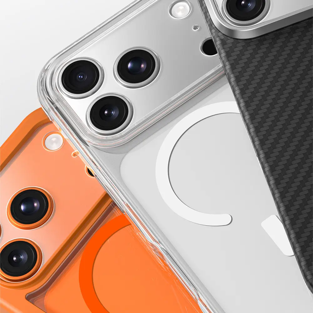 iPhone 17 Pro Kamera Lens Çerçeve Koruyucu, Parmak İzi Tutmayan - Amazingthing