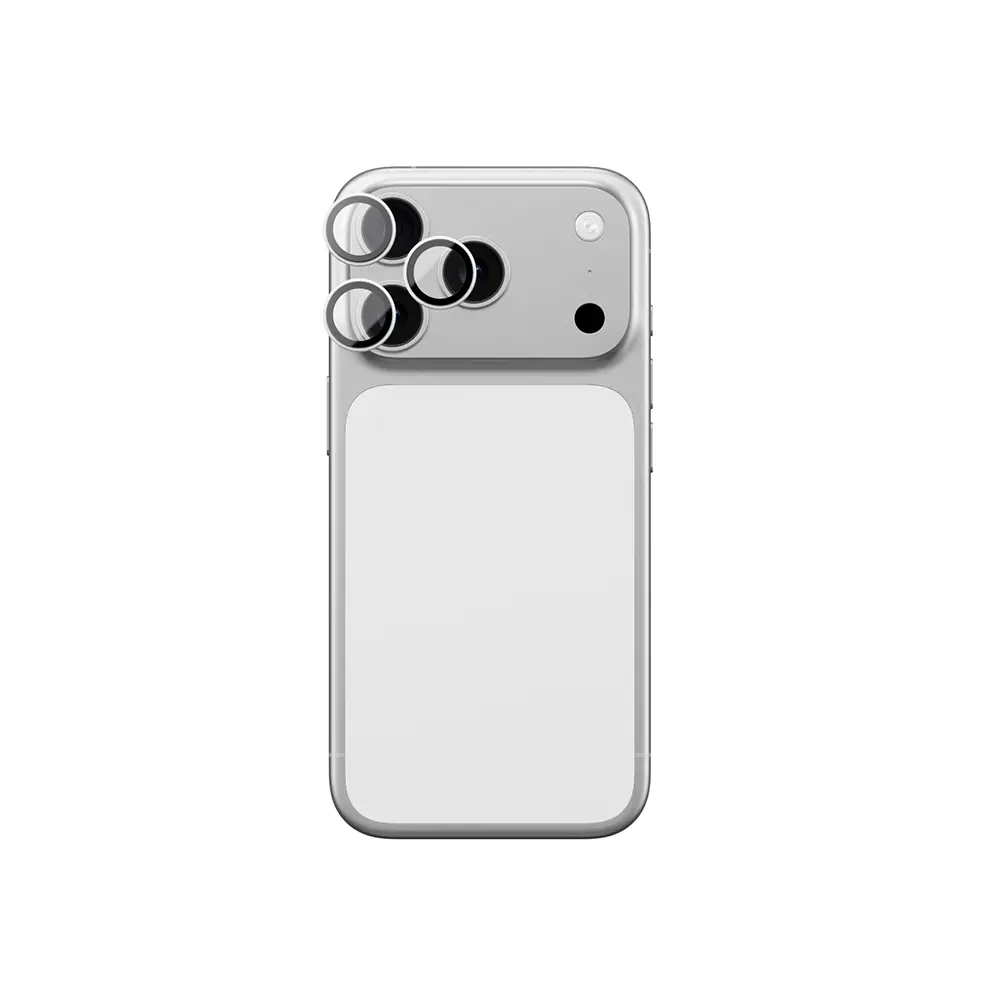 iPhone 17 Pro Safir Kamera Lens Koruyucu, Uygulama Aparatlı - Amazingthing Titan