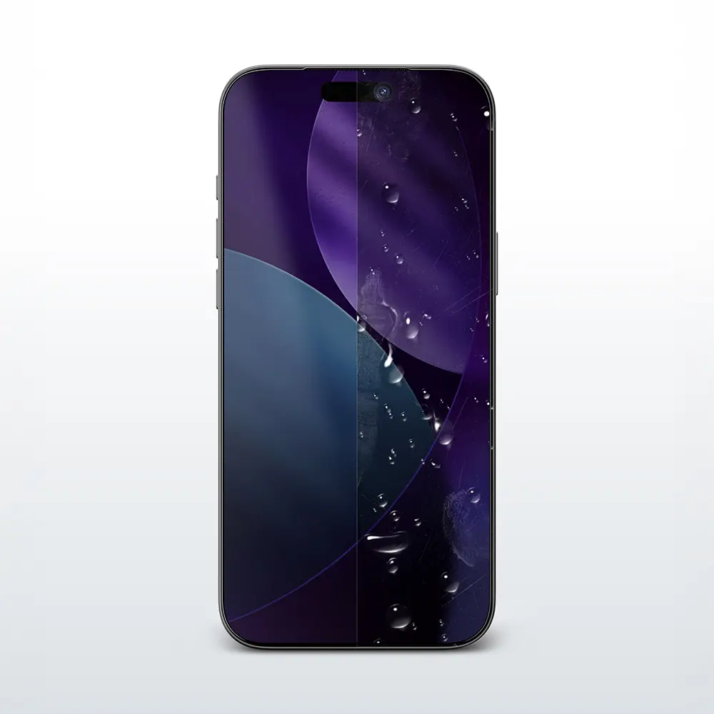iPhone 17 Pro Gizlilik Filtreli Temperli Cam Ekran Koruyucu - Amazingthing Titan Privacy