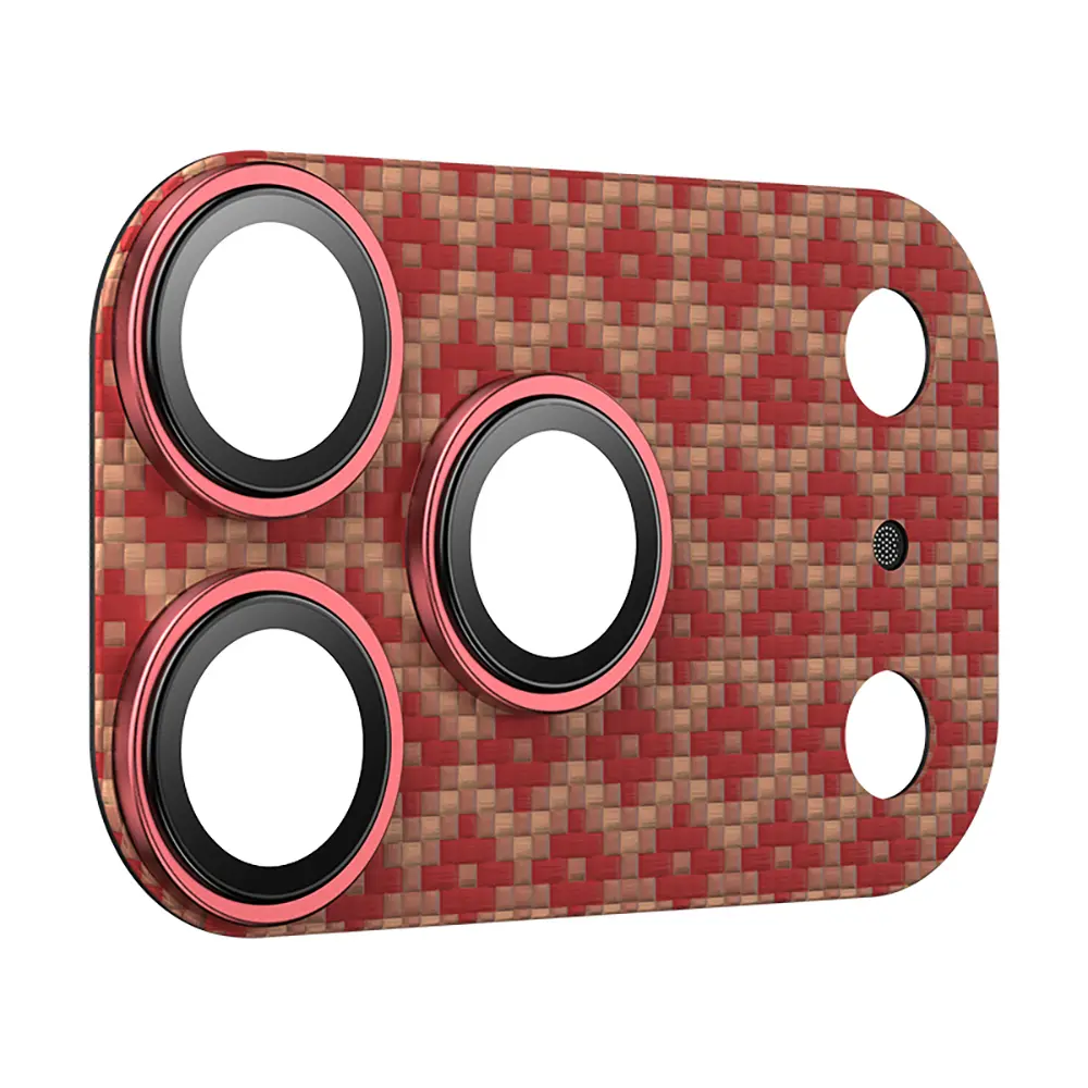 iPhone 17 Pro Kevlar Dokulu Kamera Lens Koruyucu - Benks ArmorWarrior ArmorGrid