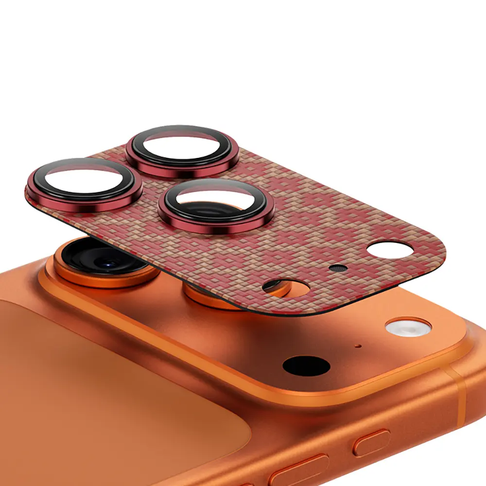 iPhone 17 Pro Kevlar Dokulu Kamera Lens Koruyucu - Benks ArmorWarrior ArmorGrid