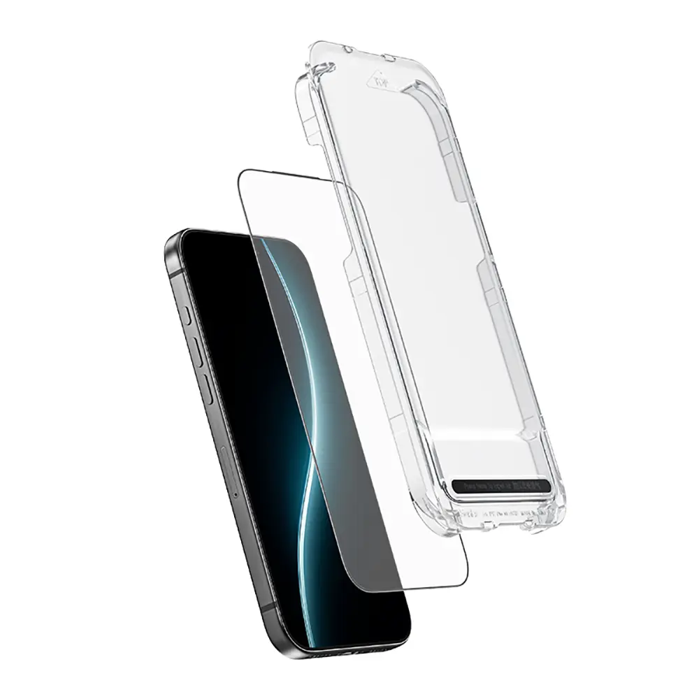 iPhone 17 Pro Mat Oyun Ekran Koruyucu + Uygulama Aparatı - Benks JoyTouch