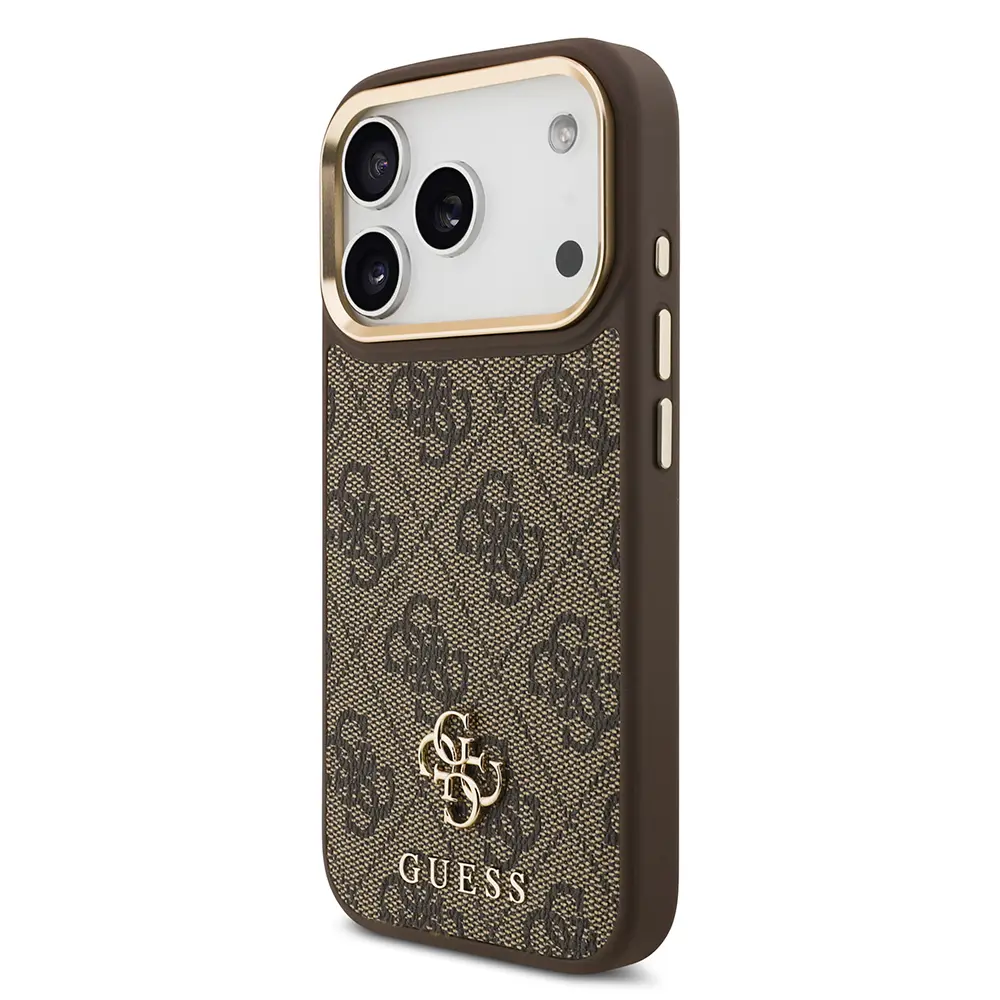 iPhone 17 Pro Lisanslı Kılıf + Ekran ve Lens Koruyucu Set - Guess 4G