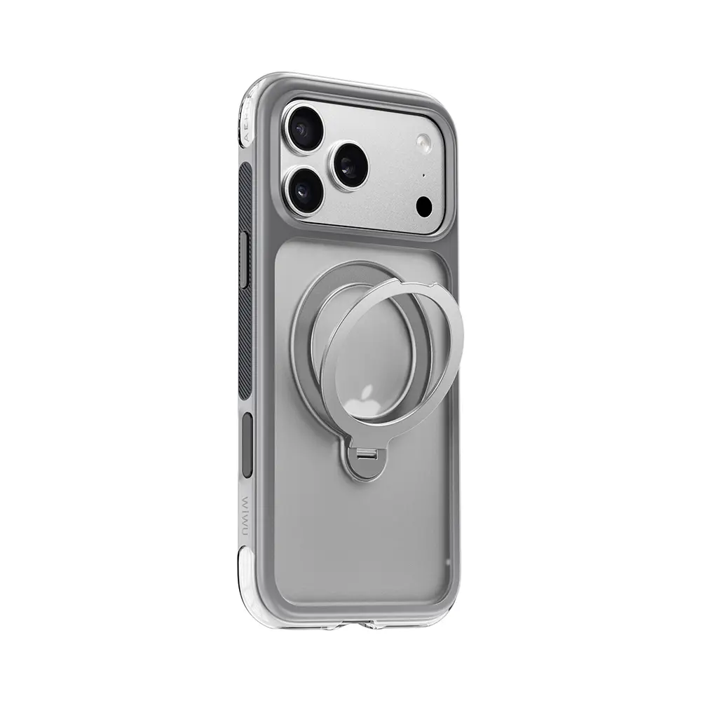 iPhone 17 Pro MagSafe Uyumlu Standlı Kılıf - Wiwu AS-203 AeroShield Ultra
