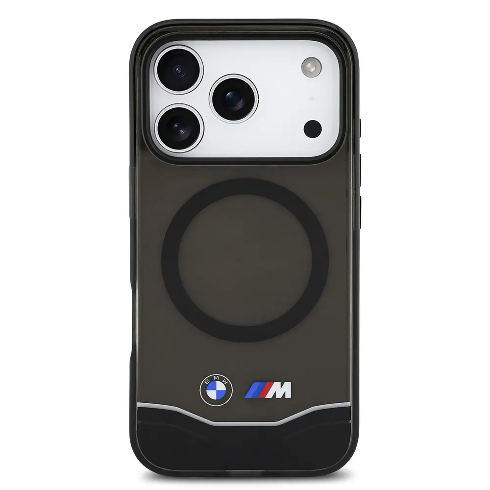 iPhone 17 Pro MagSafe Uyumlu Şeffaf Kılıf - BMW M Design